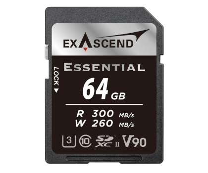 Karta pamięci ExAscend 64GB SDXC Essential UHS-II V90